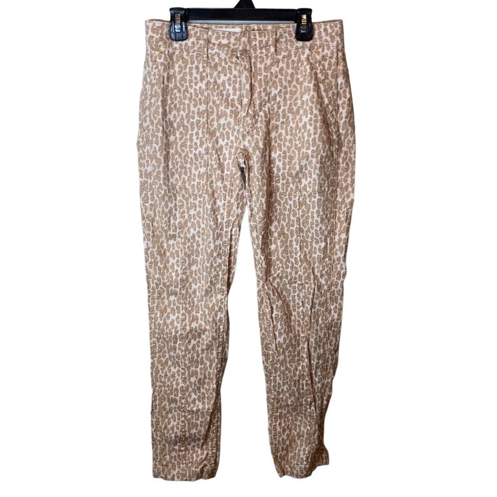 by Anthropologie The Wanderer‎ Leopard Print Pants 25 Animal Print Trouser